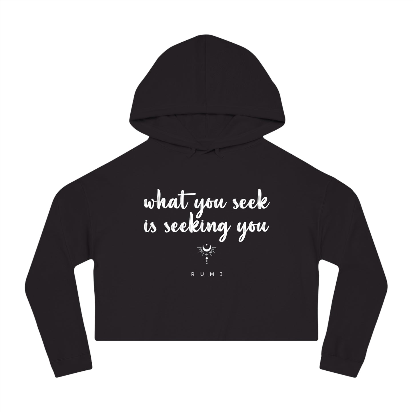 What You Seek Cropped Hoodie