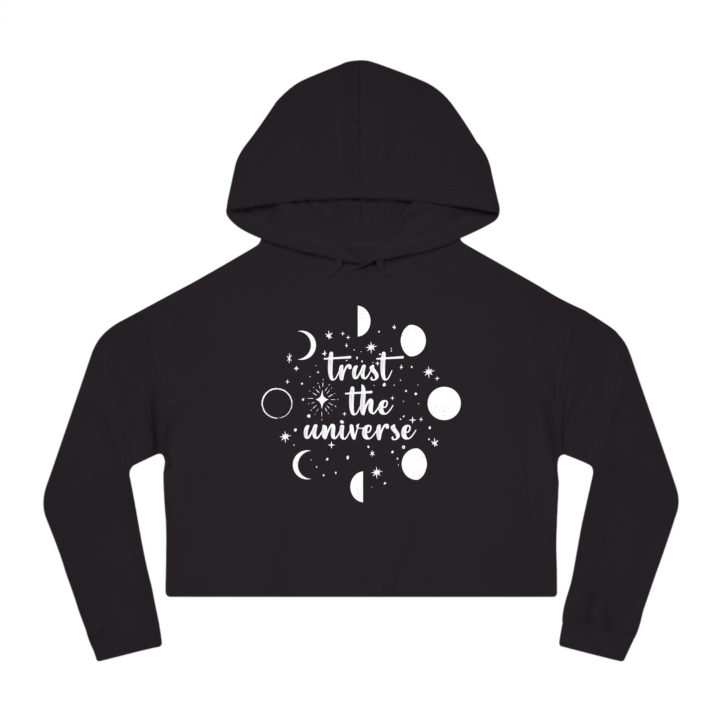 Trust the Universe Cropped Hoodie