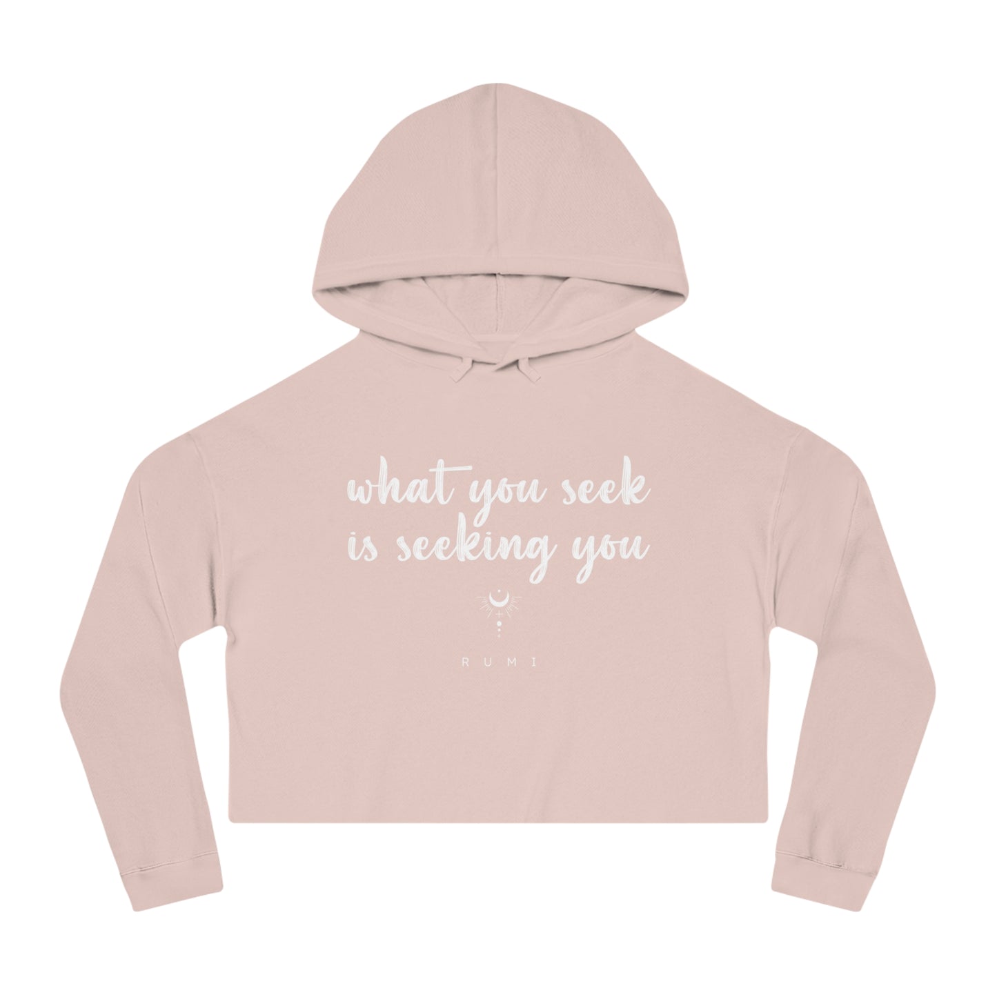 What You Seek Cropped Hoodie