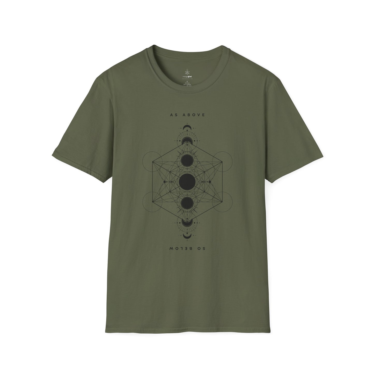 As Above So Below Mens T-Shirt