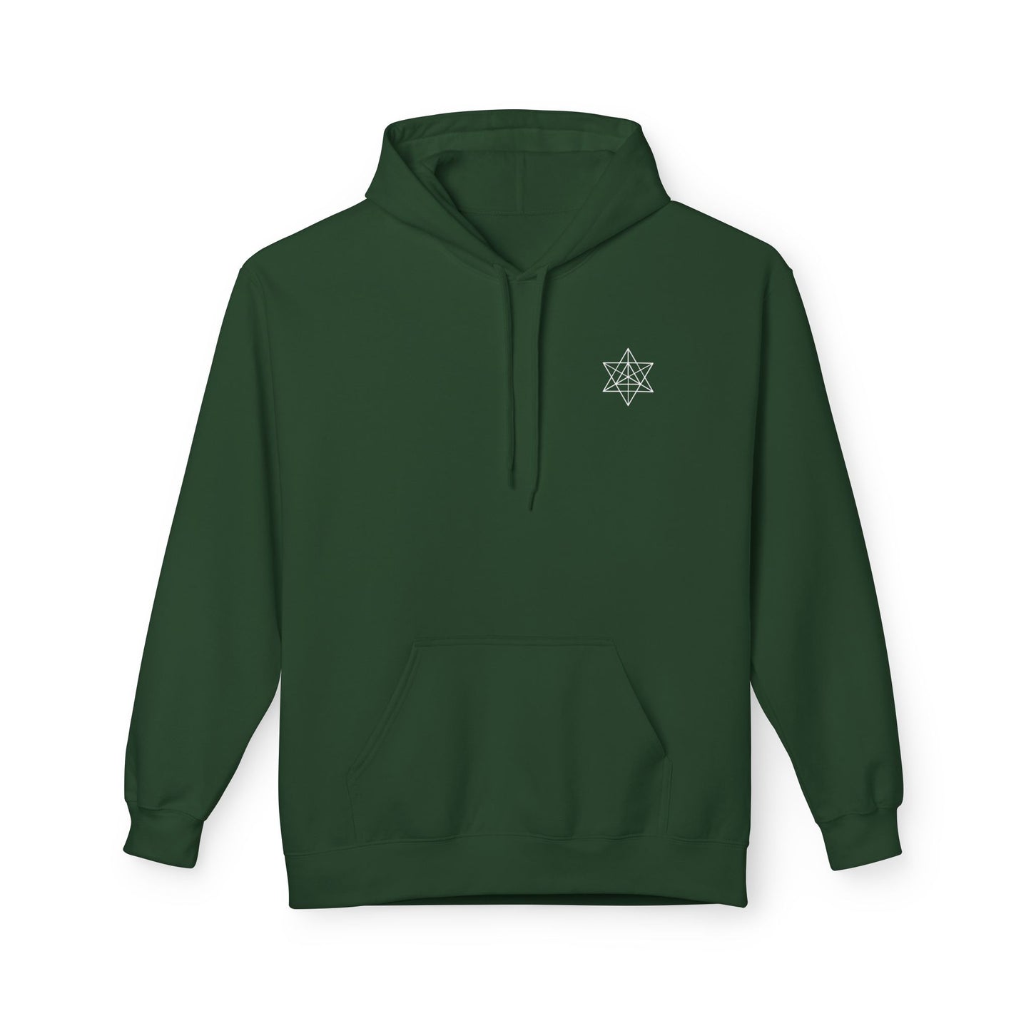 As Above So Below Mens Fleece Hoodie