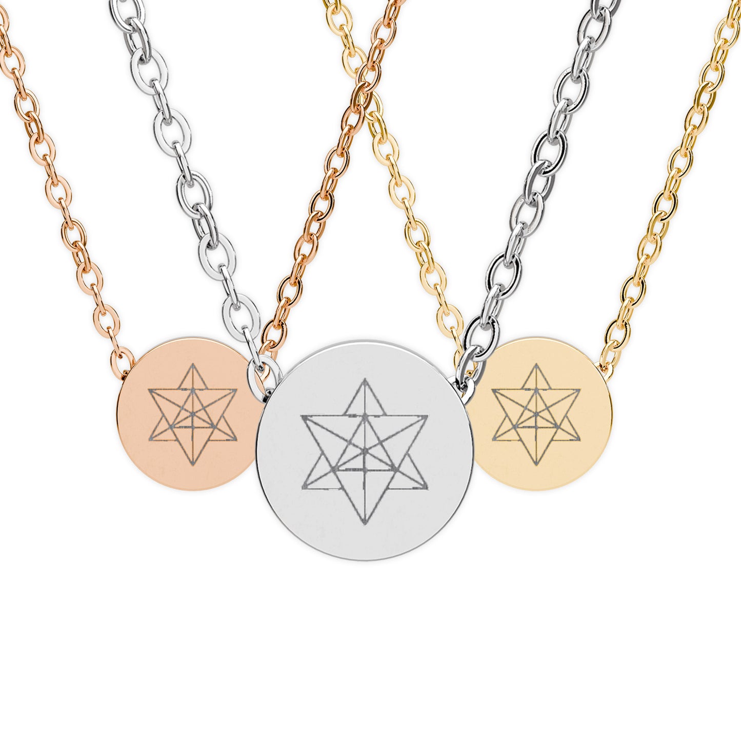 Mini Merkaba Necklace