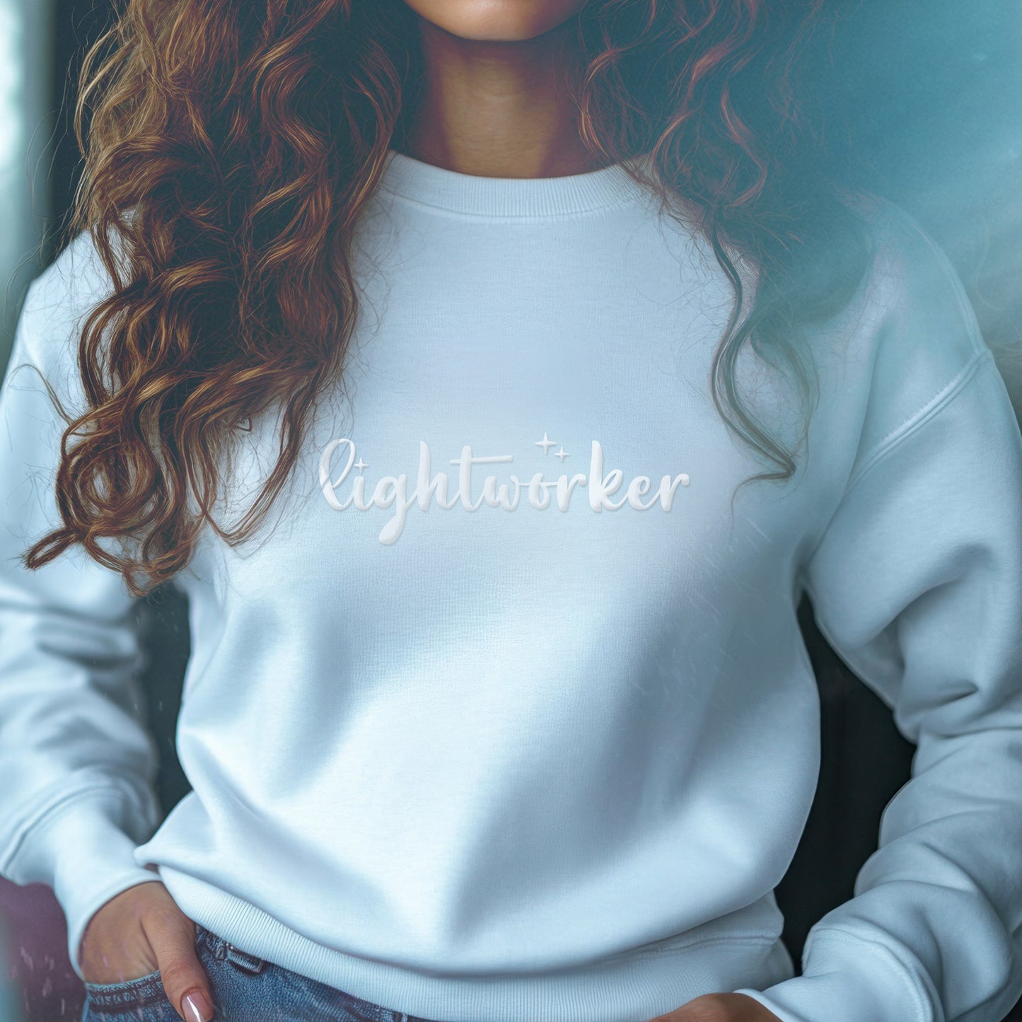 Embroidered Lightworker Sweatshirt