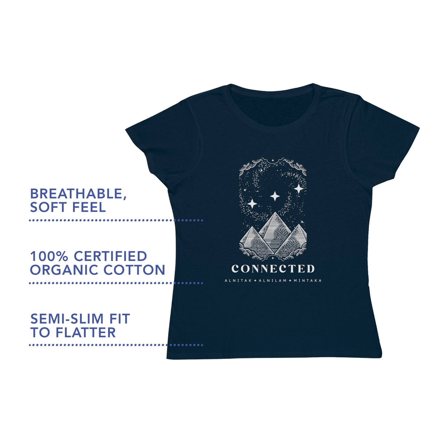 Organic "Connected" Women's Tee