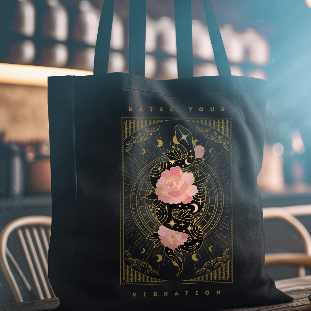 Raise Your Vibe Tote Bag